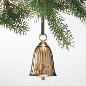 ‘2025’ Christmas Tree Bell Ornament - Hearth & Hand™ with Magnolia